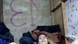 Cute girl seduces the camera for originally delicious cock