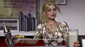 A super beautiful model is making love in a romantic setting