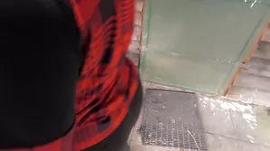 Kinky MILF wears glasses and gives an intense blowjob