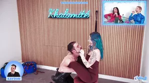 Beautiful brunettes and hardcore fuck with a young guy for sex toys