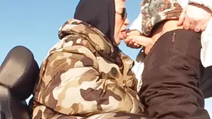 A sexy maid with an amazing big ass