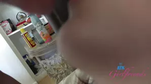 Gorgeous MILF with juicy ass in hot interracial sex action