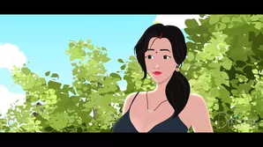 Groaning and moaning as the dense cock pulls cunt lips