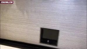 Skinny brunette teen masturbating herself on the mirror getting cum on her tits