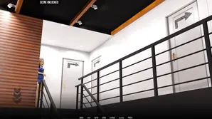 The Couple Has a Lot of Fun Alone at Home with a Mask On