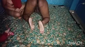 A cute baby cooked for her boyfriend and pleased him sexually