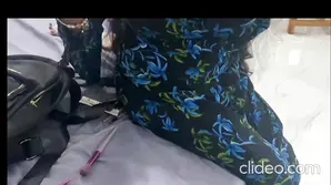 Brunette babe shows how to get naked rapidly