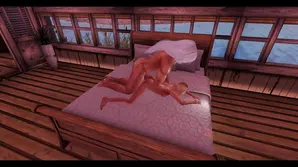 A person with a bag drives a motorboat to meet someone