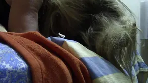 A cute woman has sex with a young guy in different poses