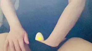 Hot porn star has her face covered with sticky sweet honey