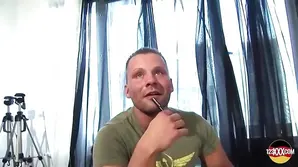 Brunette babe gets pounded on the couch in POV