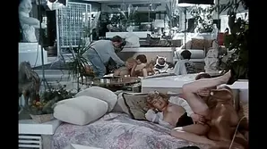 Brunette babe with luscious ass enjoys sensual sex with hung stud