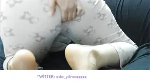 Cute girl masturbating with a new toy in her pussy