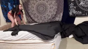 Beauty has sex with her young and sexy guy boyfriend