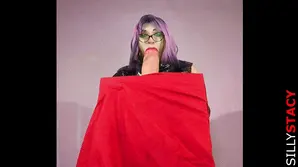 The girl touches herself while her boyfriend is away