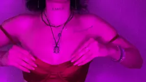 Lightly glue panties on shapely ass and lick