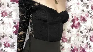 Beautiful brunette woman has sex with a young guy in different poses