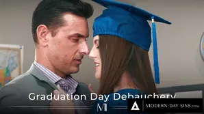 A sempai is giving a proper fuck lesson to her junior in panties