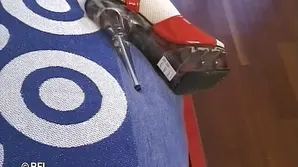 Charles Oakley is lucky to fuck gorgeous blonde with huge boobs