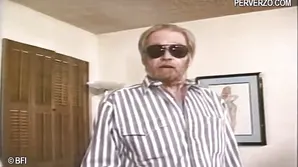 A sexy nurse gives a guy an enema with a feces containing liquid